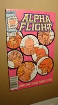 ALPHA FLIGHT 12 *NICE* MARVEL CANADIAN SUPER HEROES DEATH OF GUARDIAN - $5.94