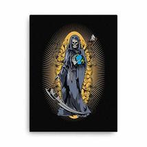 Express Your Love Gifts Santa Muerte Saint of Holy Death Canvas Ready to Hang Gr - £55.38 GBP