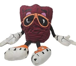 California Raisin Purple Giant Plush Pillow People Stars 27&quot; w/ tags 1987 Vtg - £22.31 GBP