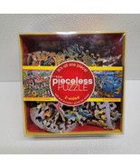 The 2 Sided Pieceless Puzzle - Sunken Treasure Under The Sea / School Ca... - £27.58 GBP