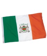Clifford Irish Coat of Arms Ireland Flag - 3&#39;x5&#39; foot - $685.36 MXN