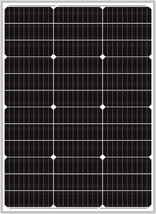 75W(Watt) Solar Panel Monocrystalline12V High Efficiency PV Module High - £130.01 GBP