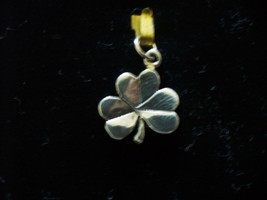 Sterling Silver Shamrock Charm - £3.91 GBP