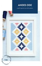 Andes Ode Cross Stitch Pattern - $10.95