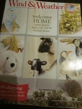 Wind &amp; Weather Holiday 2015 Catalog Welcome Home At Home With Nature Brand New - £7.80 GBP
