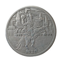 HB(290)US Hobo Nickel Morgan Dollar Silver Plated Copy Coin - £7.98 GBP