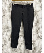 Banana Republic SLOAN  Crop Black pants Women size 00 Petite - £32.62 GBP