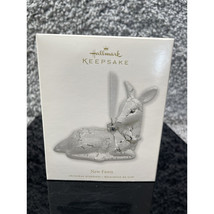 2010 Hallmark Keepsake Ornament New Fawn Glass Christmas Ornament Home Decor - $14.17