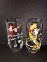 VTG Disney Winnie the Pooh Tigger Piglet Set Of 2 Drink Glasses Anchor H... - $20.00