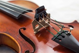 Lightweight Black Metal Acoustic Violin Viola Mute High Quality Low Pric... - £5.10 GBP