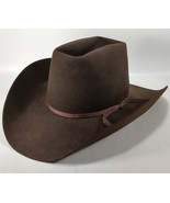 American Hat Company Cowboy Western Hat Dark Brown Size 6-3/4 With Origi... - €122,23 EUR