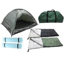 Innovation Nature - Camping Set for 2 People, Includes 1 Tent, 2 Sleepin... - £109.23 GBP