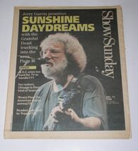 Jerry Garcia Grateful Dead Show Newspaper Supplement Vintage 1994 Cover ... - $29.99