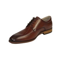 Men's Dress Shoes STEVE MADDEN Soft Leather upper Lace Up TASHER Tan image 4