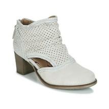 Dkode BAHAL Low Ankle Leather Perforated Boots 39 - $49.50
