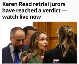 Karen Read Aquitted of Second-Degree Murder Boston Herald Newspaper - $17.44