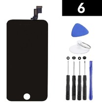 Screen Replacement for iPhone 6 Black LCD Display with Complete Tool Kit... - £22.72 GBP