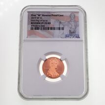 2019-W 1C First w REVERSE Proof Cent FDOI NGC REVERSE PF70 RD - €233,11 EUR