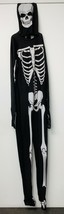Forum Novelties Adult Skeleton Skin Suit Halloween Costume~XL~ Black/white - £40.59 GBP