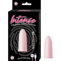 Intense Travel Vibe Petite 10 Function USB Rechargeable Waterproof Pink - £31.12 GBP