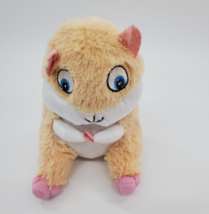 Walmart Plushpals Gerbil Hamster Cream Pink Soft Fluffy Plush Stuffed Toy B350 - £7.82 GBP