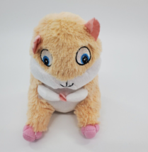 Walmart Plushpals Gerbil Hamster Cream Pink Soft Fluffy Plush Stuffed Toy B350 - £7.77 GBP