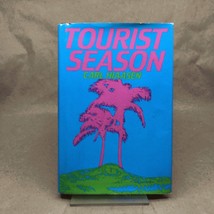 Tourist Season by Carl Hiaasen (First Edition, Hardcover in Jacket) - £31.85 GBP