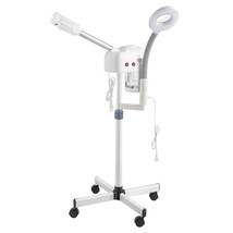 Height Adjustable Facial Steamer W/5X Led Magnifying Lamp  2 In 1 Ozone Steamer - £84.09 GBP