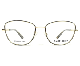 Anne Klein Brille Rahmen AK5088 710 Grau Gold Cat Eye Voll Felge 52-17-135 - £50.68 GBP