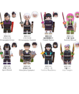 Demon Slayer Hashira Mini Figure set 8 pcs - £22.37 GBP