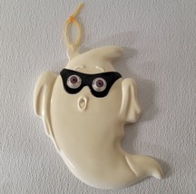 Vintage 1999 Ghost Light Up Eyes The Paper Magic Group Halloween Wall Door Decor - $17.72