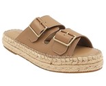 LOGO Lori Goldstein Espadrille Slide Sandals Lindsay Size US 8M Toffee L... - £18.20 GBP