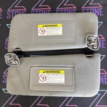 97-03 FORD F150 DRIVER LEFT &amp; PASSENGER RIGHT SUN VISOR VISORS SET PAIR ... - $59.95