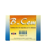B-Com Vitamin B Complex 6 Ampoules for I.M. or I.V. Use – 2ml Each/FREE SHIPPING - $49.00
