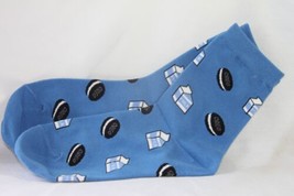 Ladies Socks 1 pr. (new) Crew - MILK &amp; COOKIES - CUTE &amp; FUN - £9.39 GBP