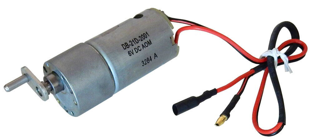 Gear Motor 25RP 6 V DC  w/ Reciprocating Arm / Link / Mounting Bracket New - $24.00