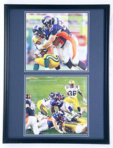 Super Bowl XXXII Denver Broncos vs Packers Framed 18x24 Photo Display T Davis - £62.29 GBP