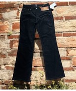 NWT Jag Low Rise CARLA Boot Leg Black Corduroy Jeans Pants Size 12 - $39.59