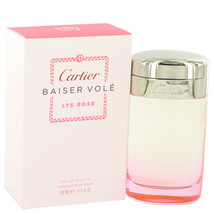 Cartier Baiser Vole Lys Rose Perfume 3.3 Oz Eau De Toilette Spray image 6