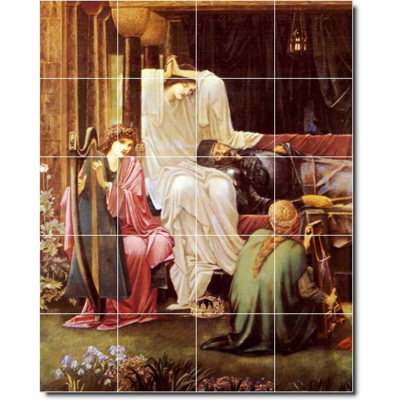 Burne jones edward the last sleep of arthur in avalon