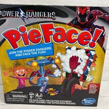Hasbro Games Pie Face 2017 Power Rangers Whipped Cream Spin Handle Turn ... - $39.99