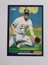 Craig Paquette - Oakland Athletics - 1993 Rookie - Score 567 - 1994 - $1.25