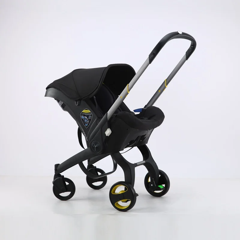 Baby Stroller 4 in 1 With Car Seat Baby Bassinet High Landscope Folding Baby - £277.43 GBP