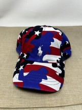 Polo Ralph Lauren Adjustable Strap Back Embroidered Baseball Cap America... - $39.59