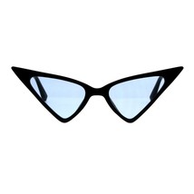 Spitz Dreieck Katzenauge Sonnenbrille Damen Hoch Mode Farbe Linse UV 400 - £8.57 GBP