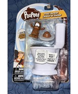 Poopeez Series 1 Toilet Launcher Playset Squishy Collectible Toy NIP - £7.47 GBP