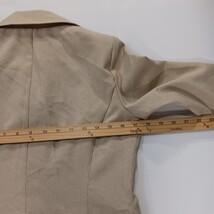 Studio I Petite Women's Tan/Beige 3-Button Blazer Jacket Size 4P image 6