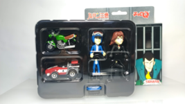TAKARA   Lupin Choro Q   Lupin  &amp;  Fujiko  Pull-back Run Car + Figure   ... - £14.75 GBP