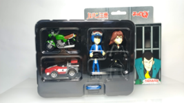 TAKARA   Lupin Choro Q   Lupin  &amp;  Fujiko  Pull-back Run Car + Figure   Unused - £14.65 GBP