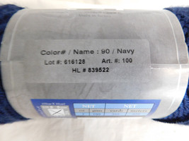 I love this Yarn Navy dye Lot 616128 - £3.98 GBP